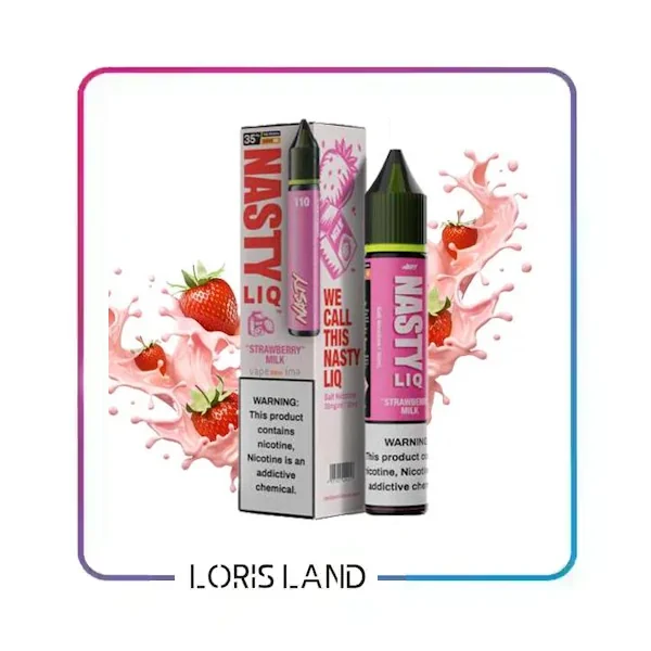 سالت شیر توت فرنگی نستی